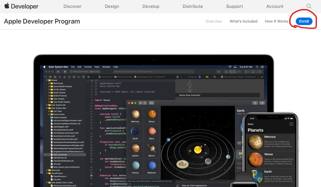 Apple developer program home