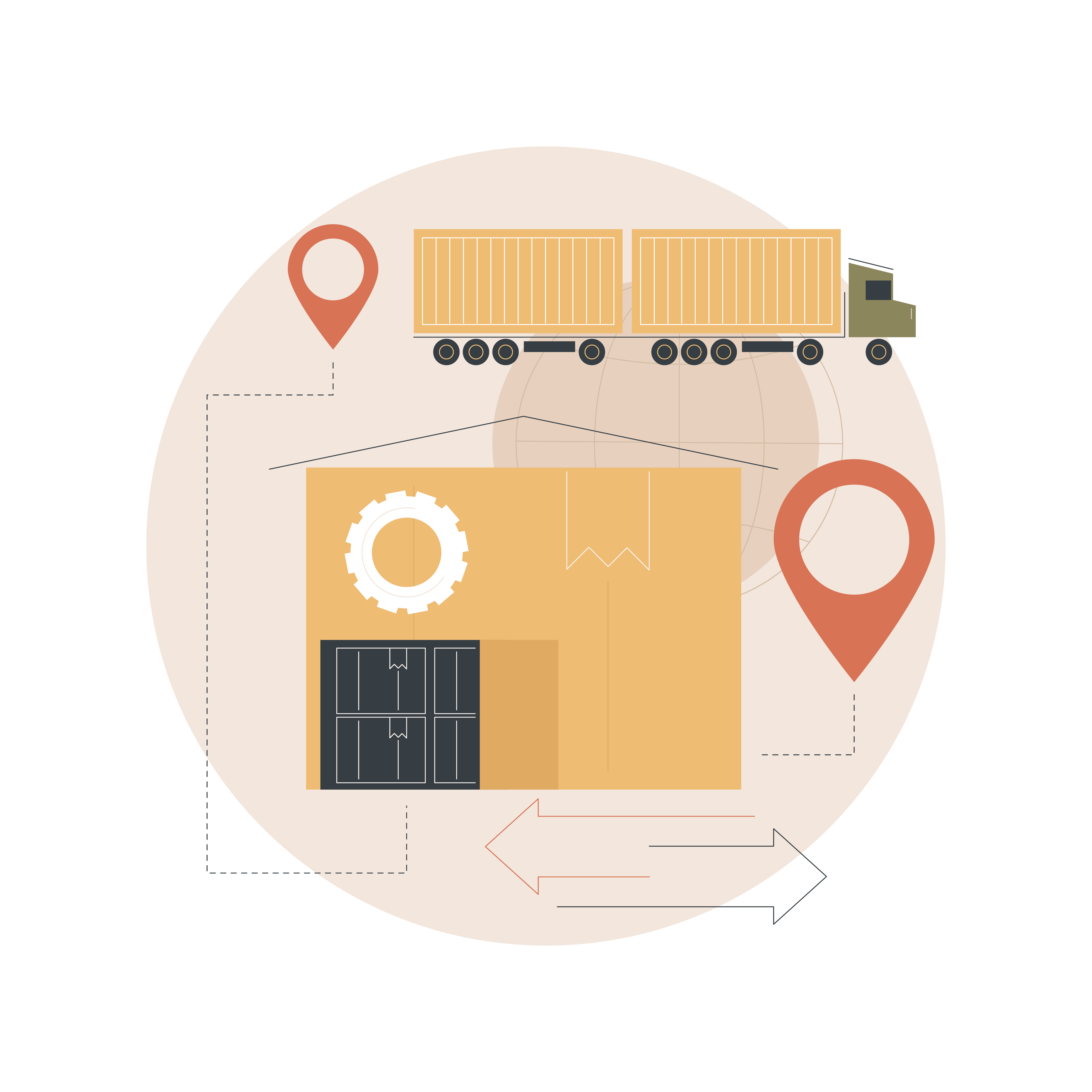 Package distribution representation