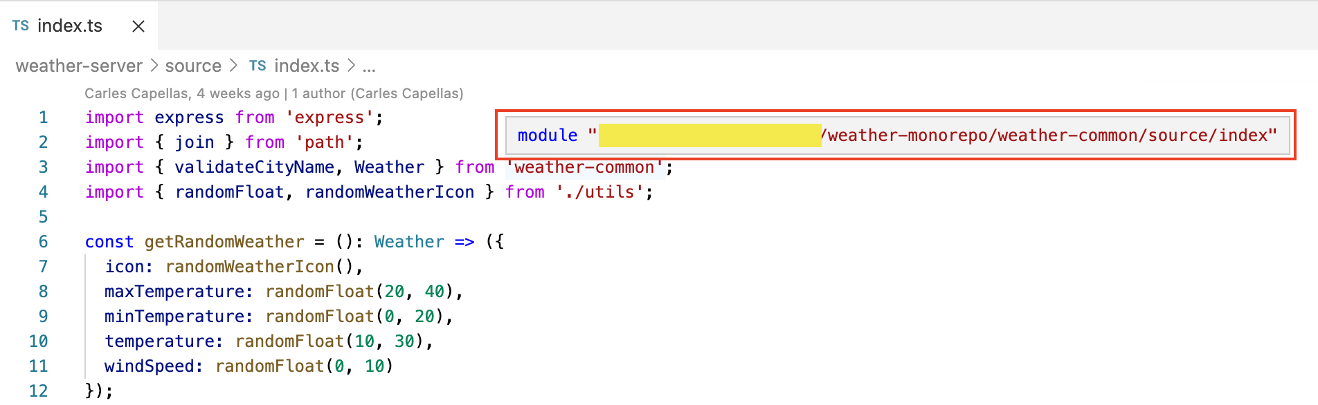 VSCode types definition resolution through Typescript paths